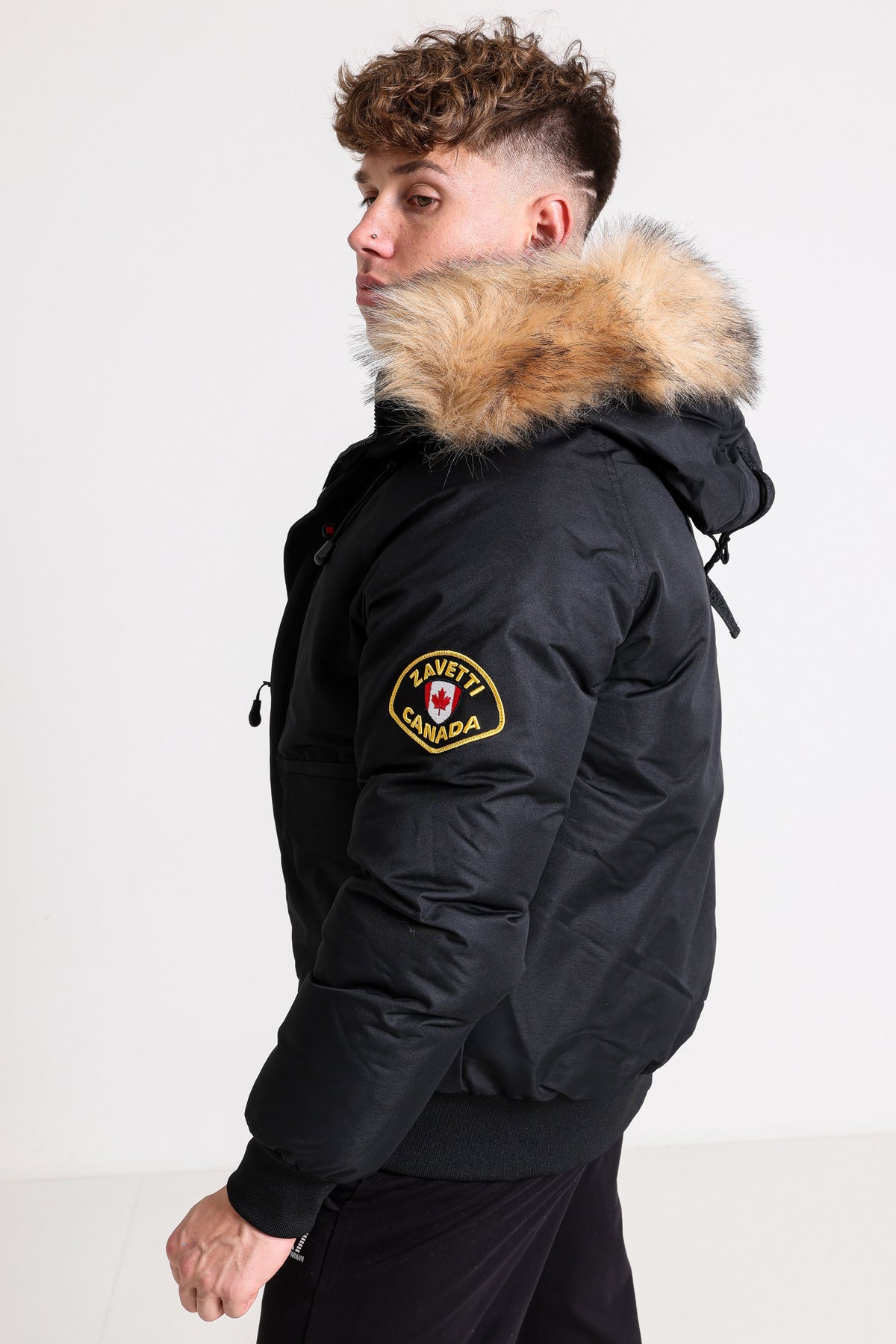 Abelli 2.0 padded bomber jacket - Jet Black