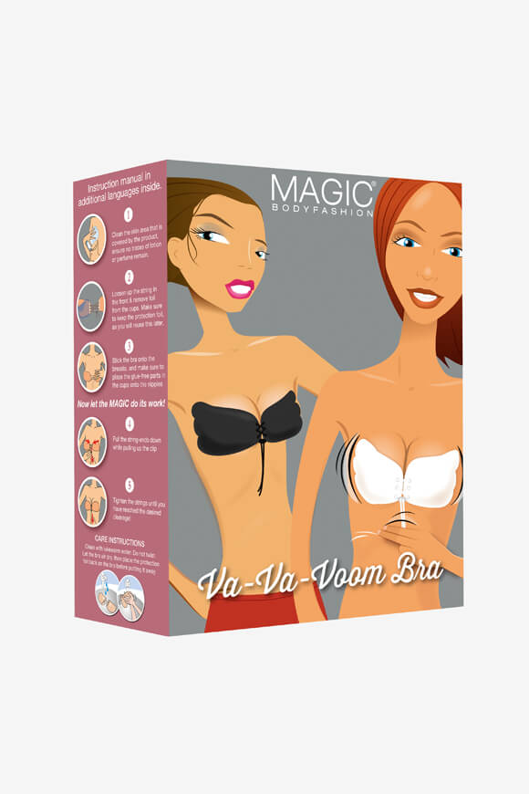 Va-Va-Voom Selbstklebender BH - Nude