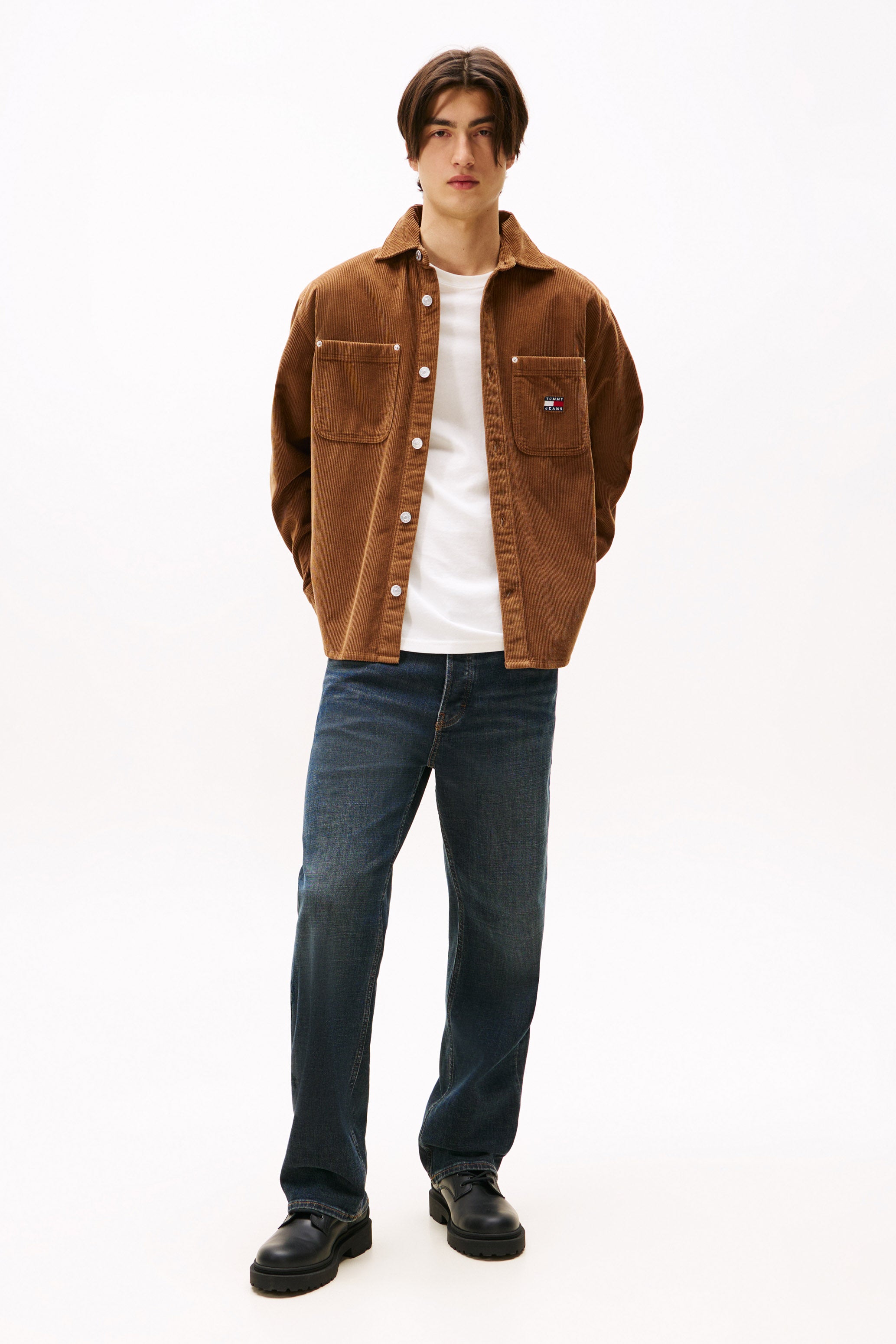 Surchemise en velours côtelé - Pecan Nut