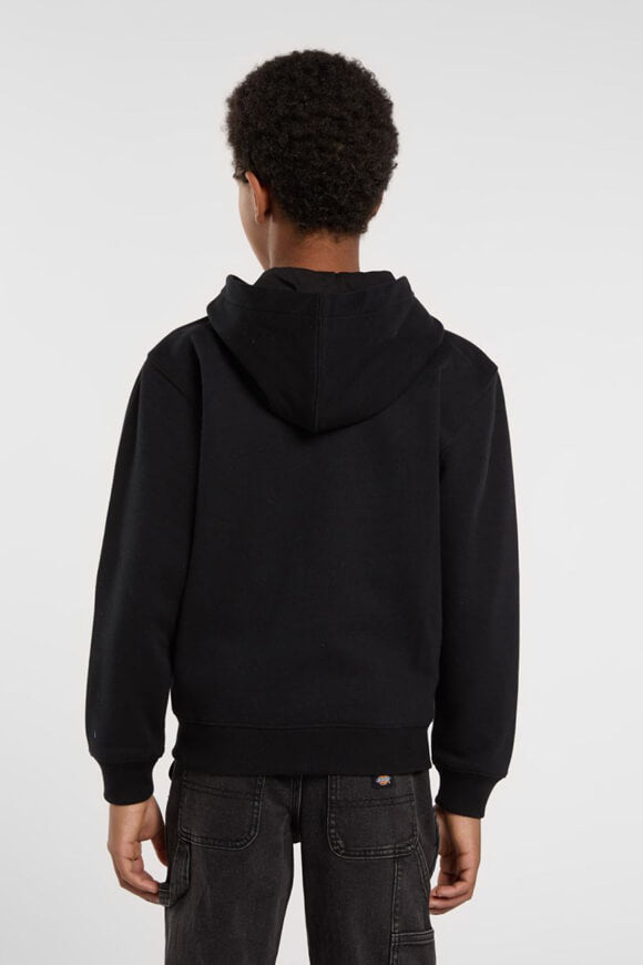 Kapuzensweatjacke - Black