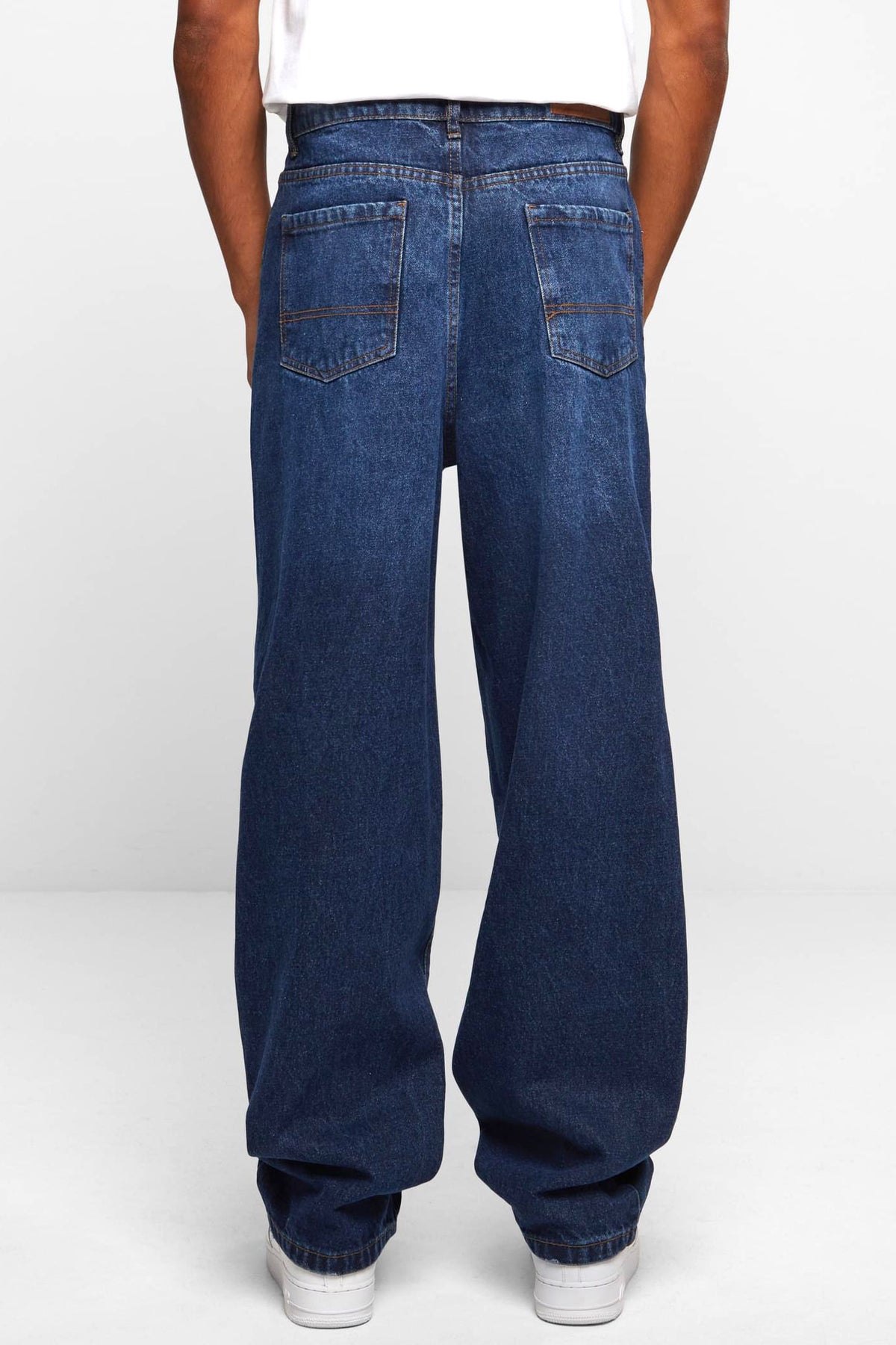 Baggy fit jeans L32 - New Dark Blue Washed