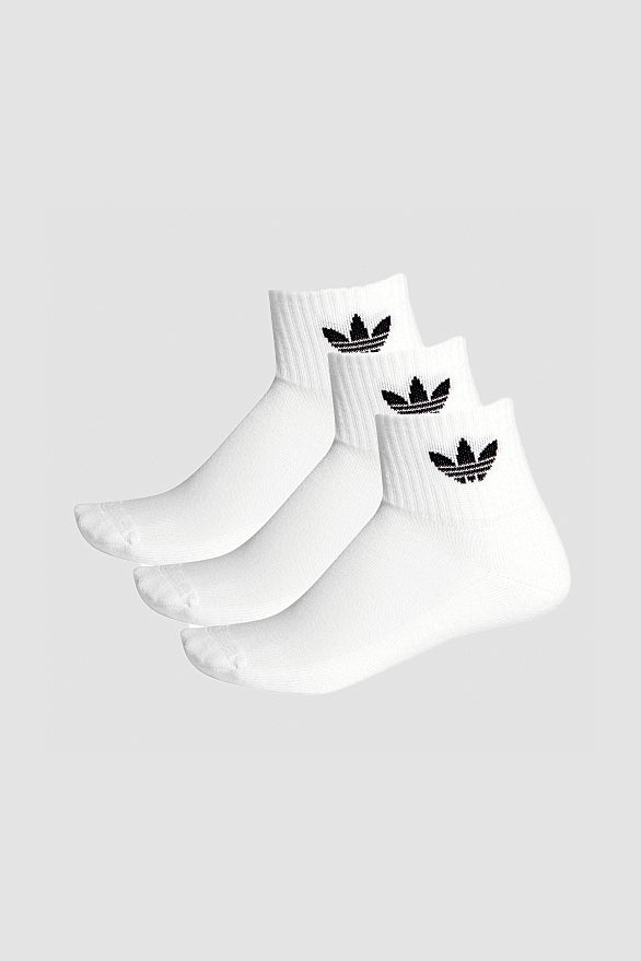 Dreierpack Socken - Weiss + Schwarz