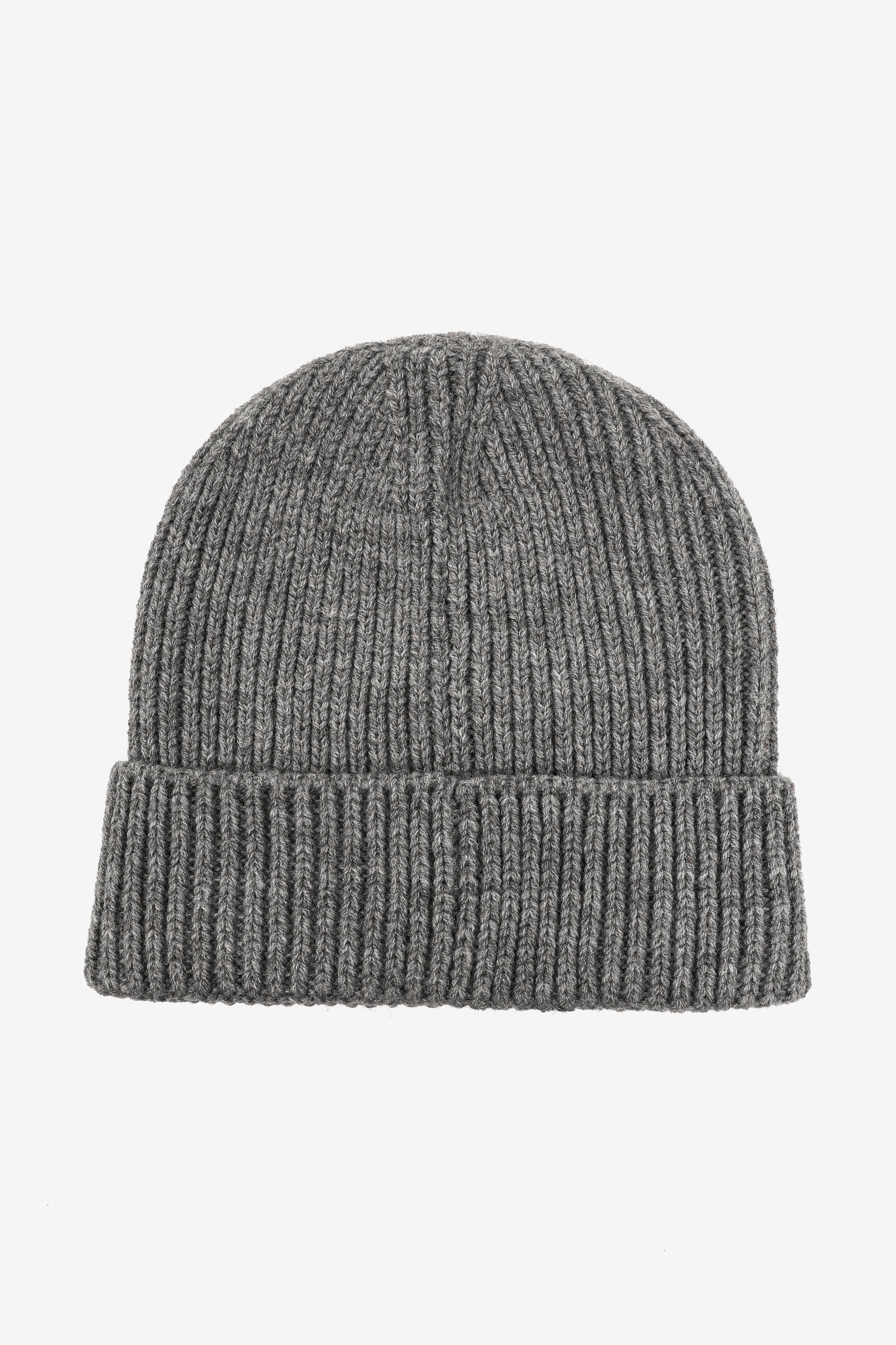 Beanie - Grau meliert