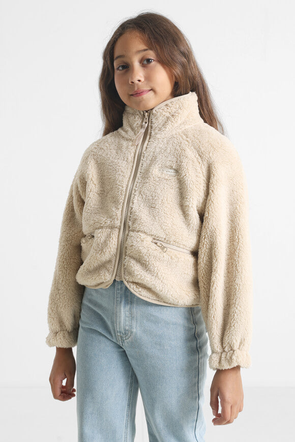 Teddy Jacke - Hellbeige