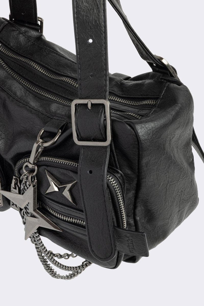 Soot Vegan Handtasche - Black