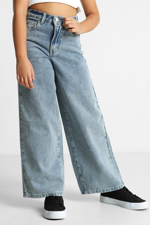 Baggy Fit Jeans - Medium Blau