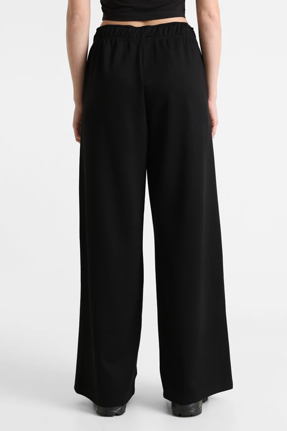 Wide Leg Hose - Schwarz