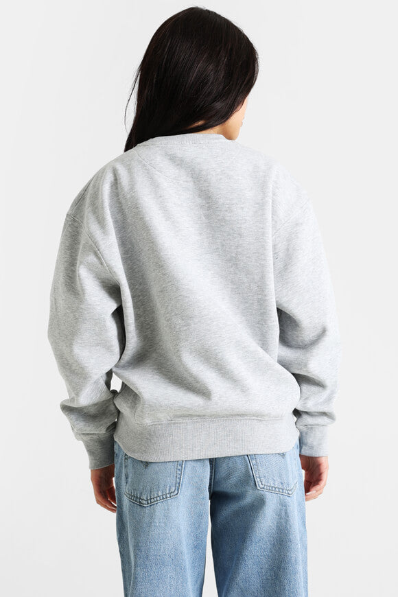 Sweat-shirt - gris chiné
