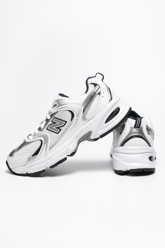 MR530 Sneaker - White + Navy