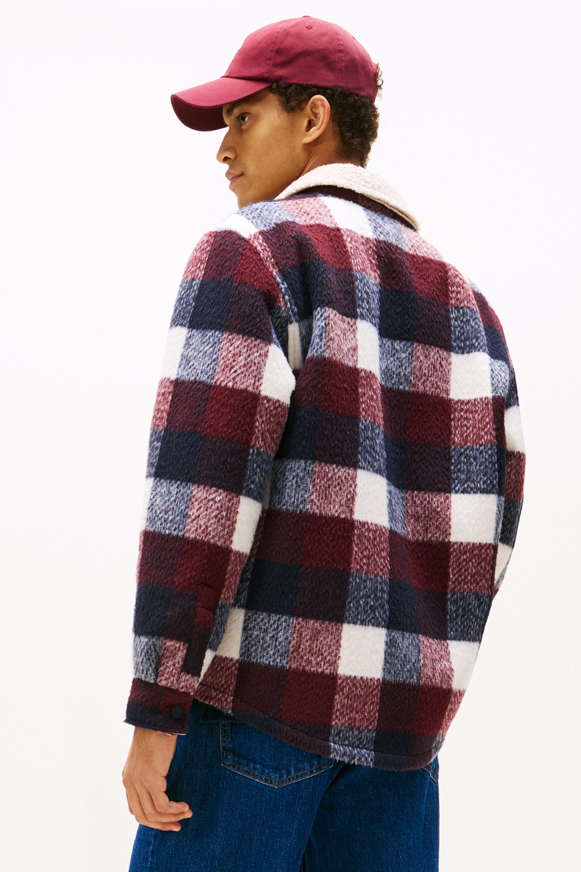 Surchemise doublée - Dark Night Navy + Buffalo Check