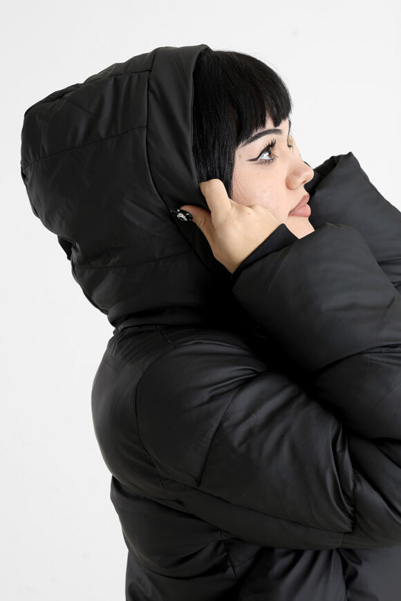 Puffermantel - Schwarz