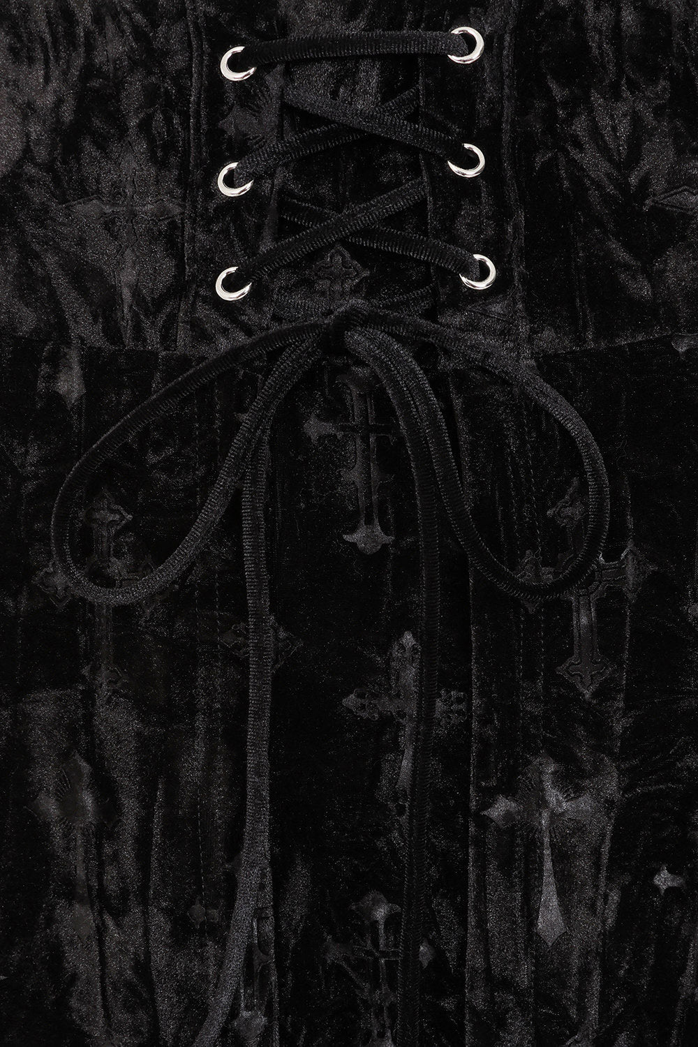 Gonna lunga Sanctum in velluto - Black