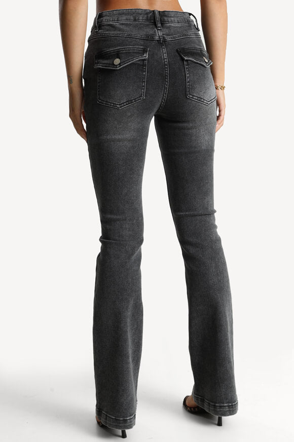 Flare jeans - Used black