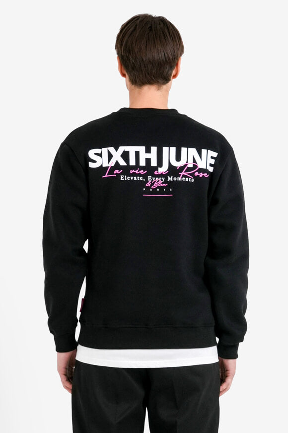 La Vie en Rose sweatshirt - Black