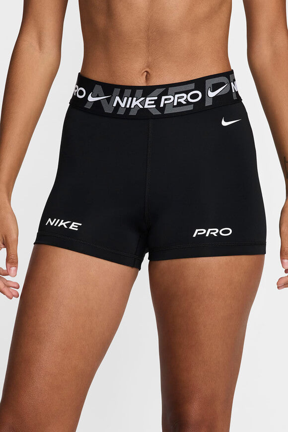 Short cycliste - Black + Iron Grey + White