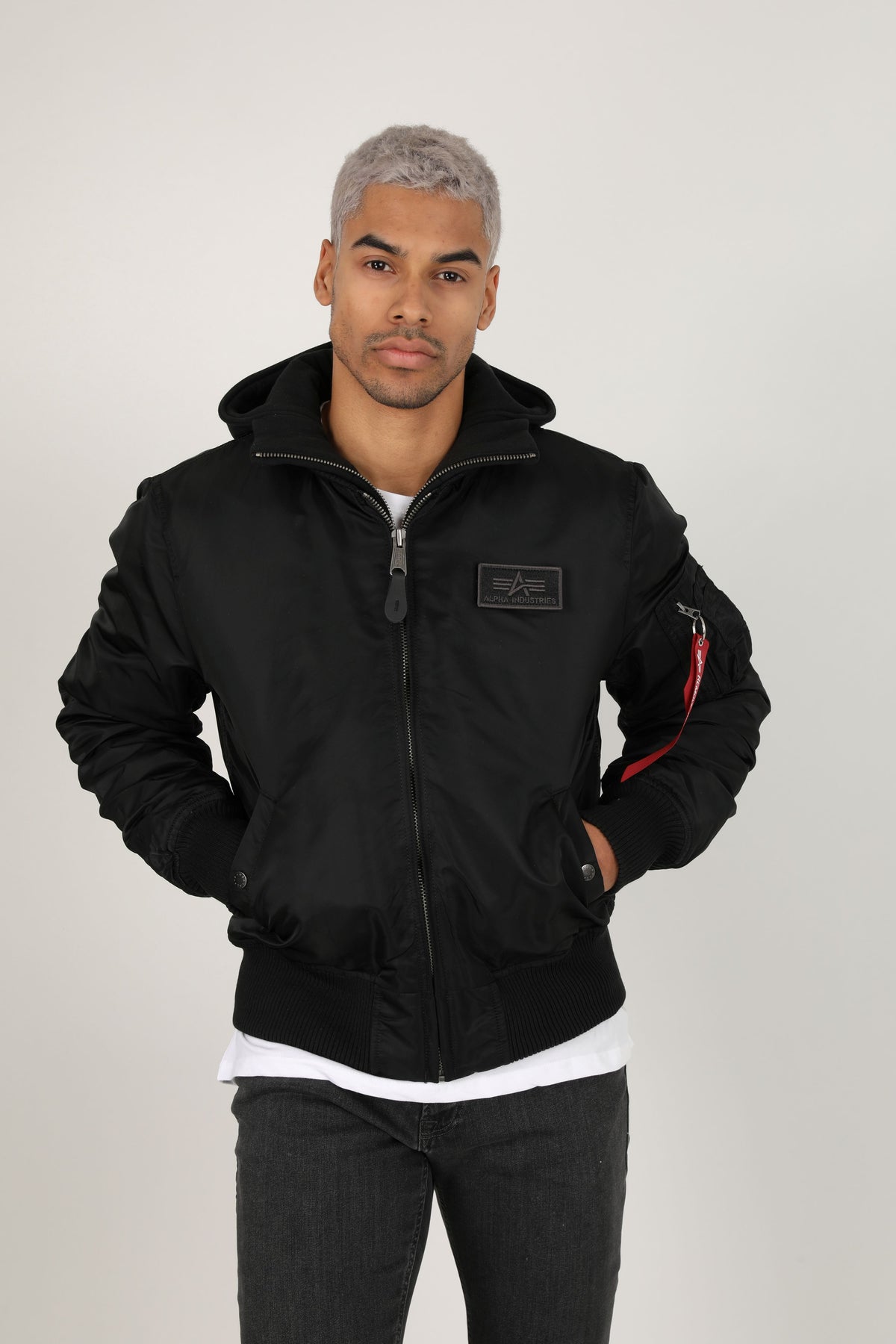 Wattierte Bomberjacke