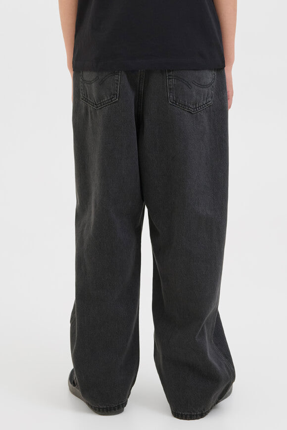 JJIRON extra baggy fit jeans - Black Denim