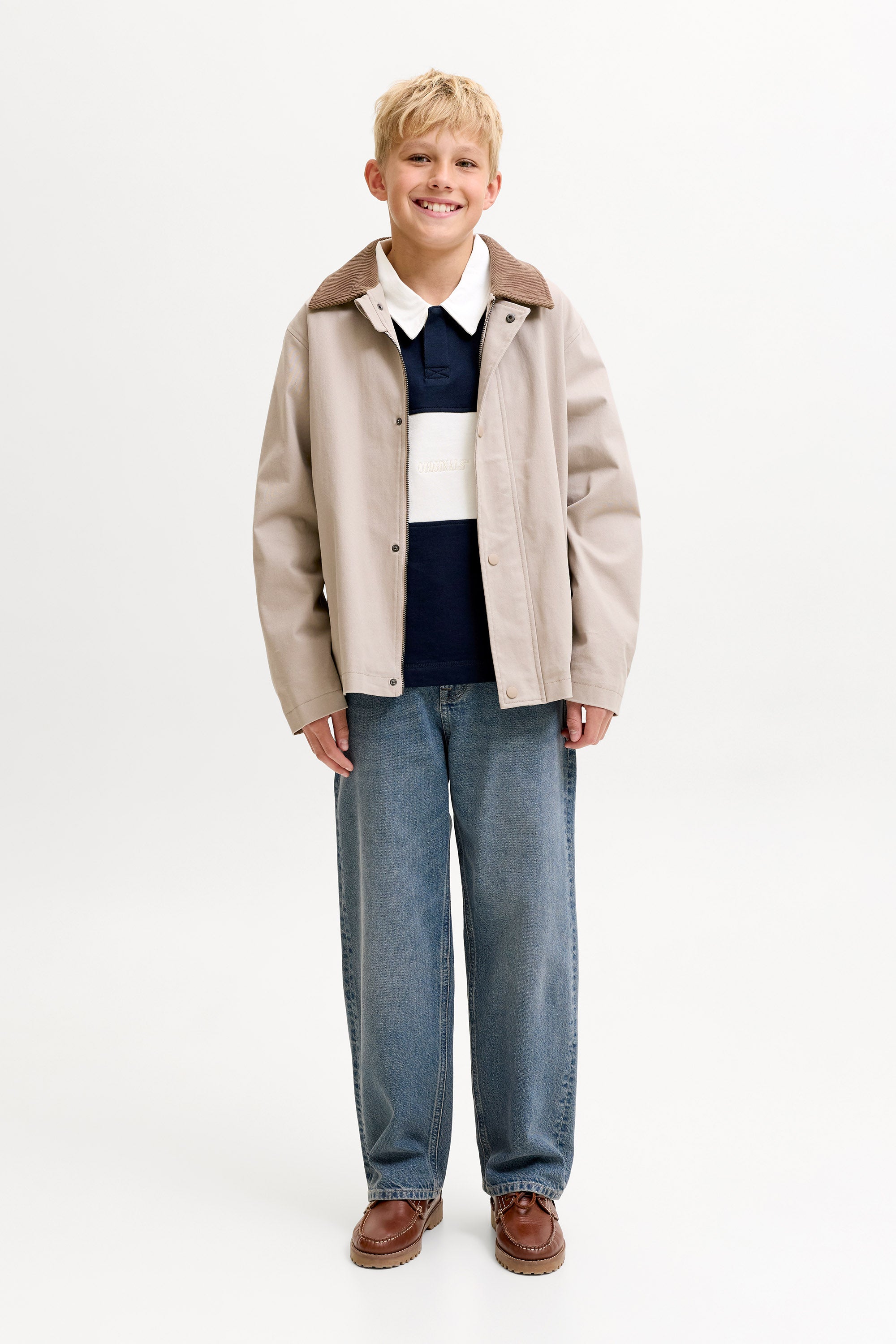 JJIALEX jean baggy fit - Blue Denim