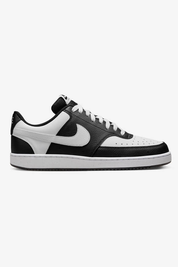 Court Vision Sneaker - Black + White