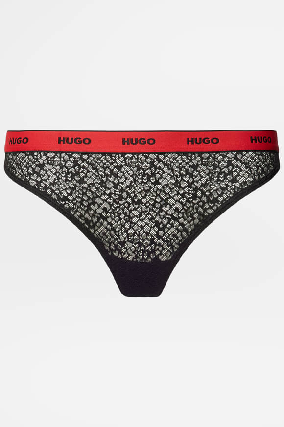 String en dentelle - Black
