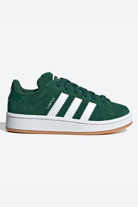 Campus 00s Kids Sneaker - Dark Green + Footwear White + Gum