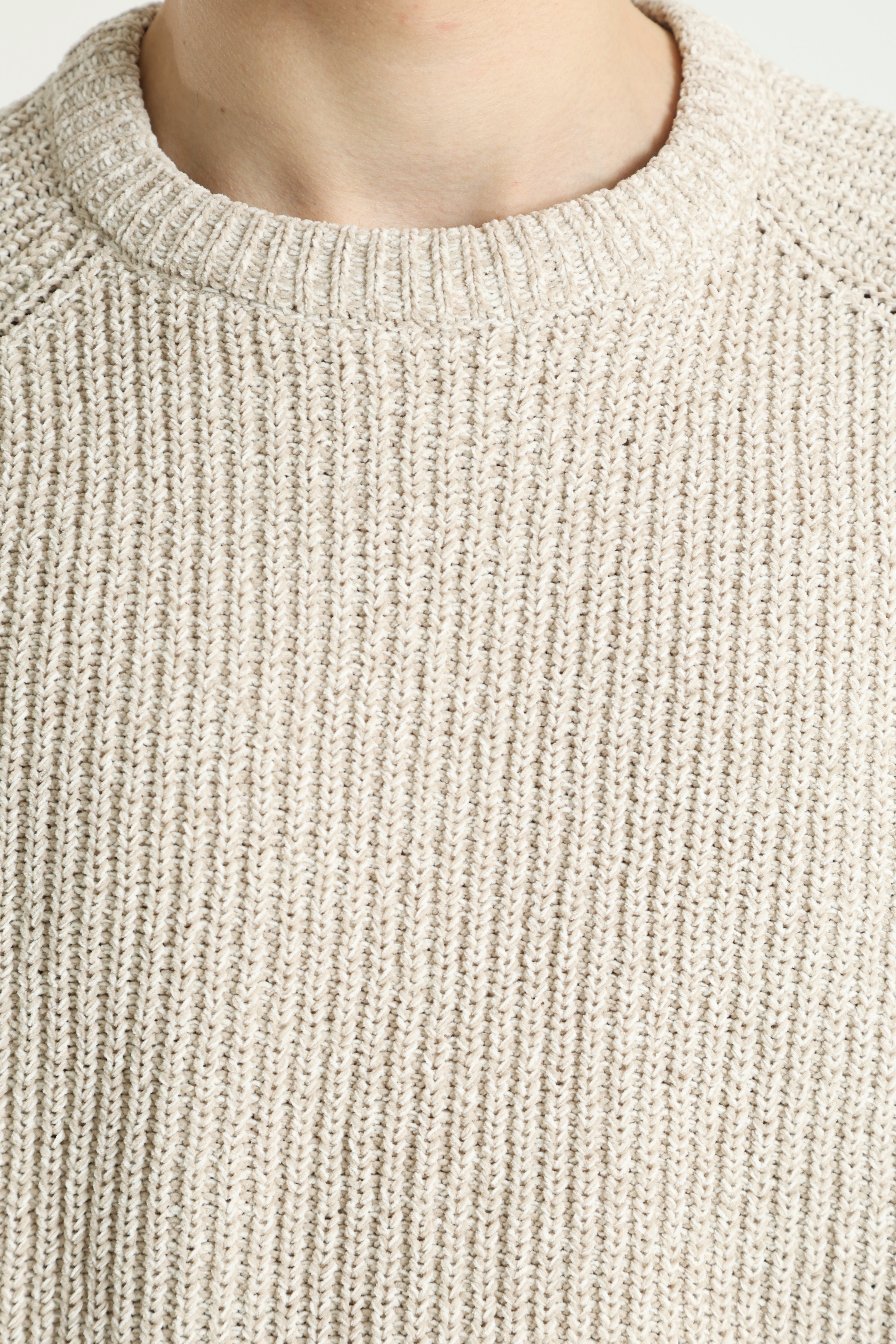 ONSJOIN knitted sweater - Silver Lining + Egret