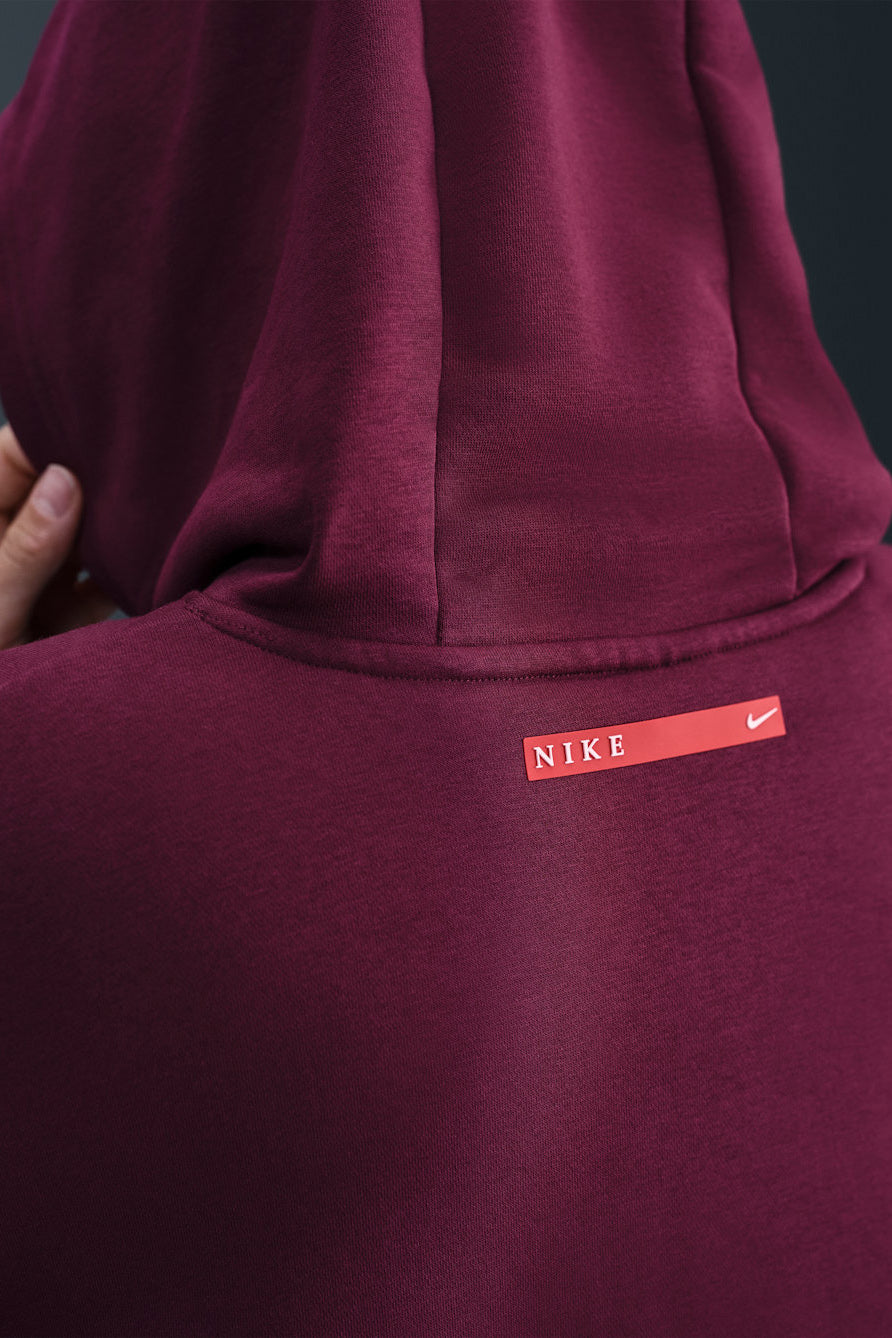 Phoenix Fleece sweatshirt à capuchon - Bordeaux