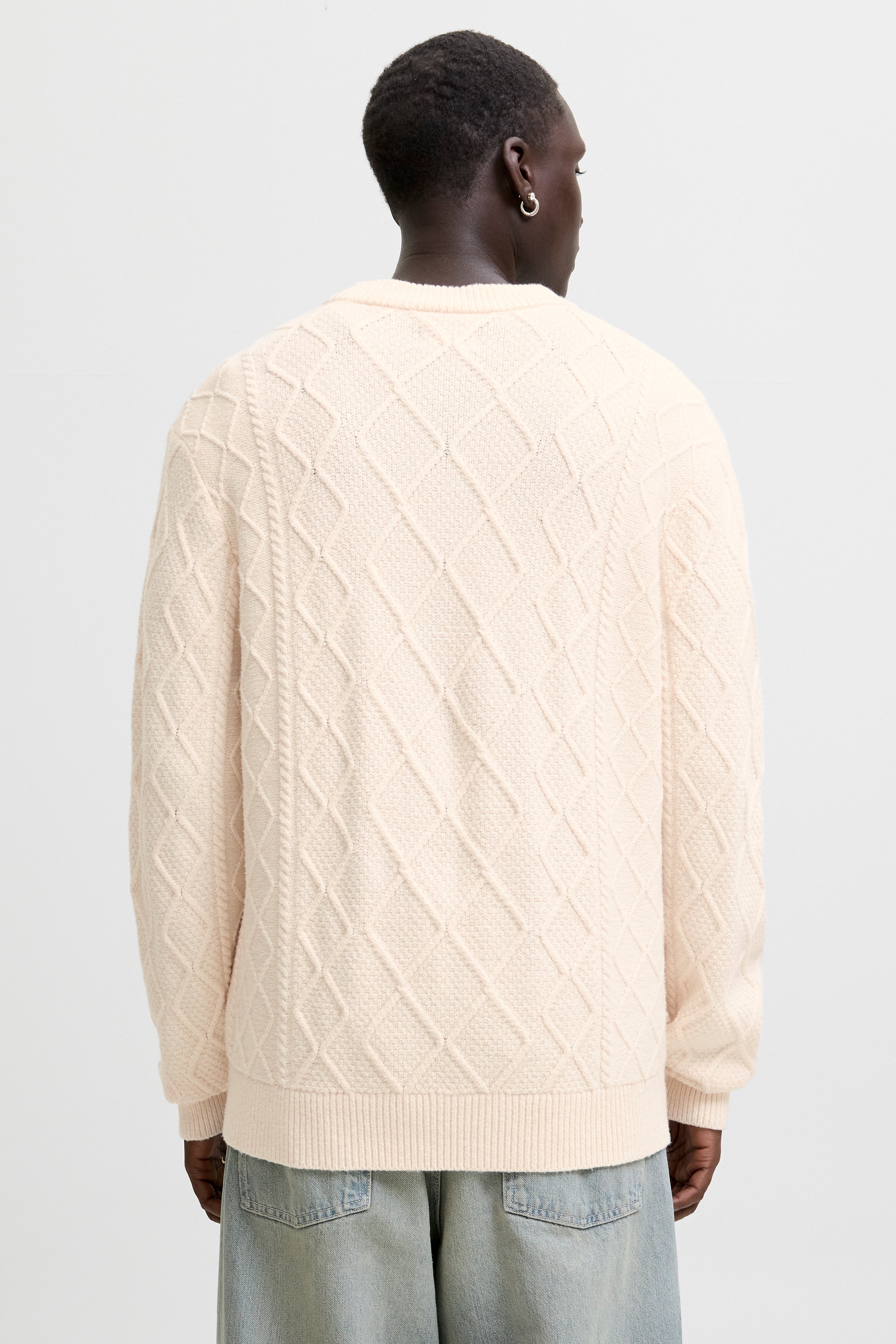 JORCAMBRIDGE pull en tricot - Sea Salt