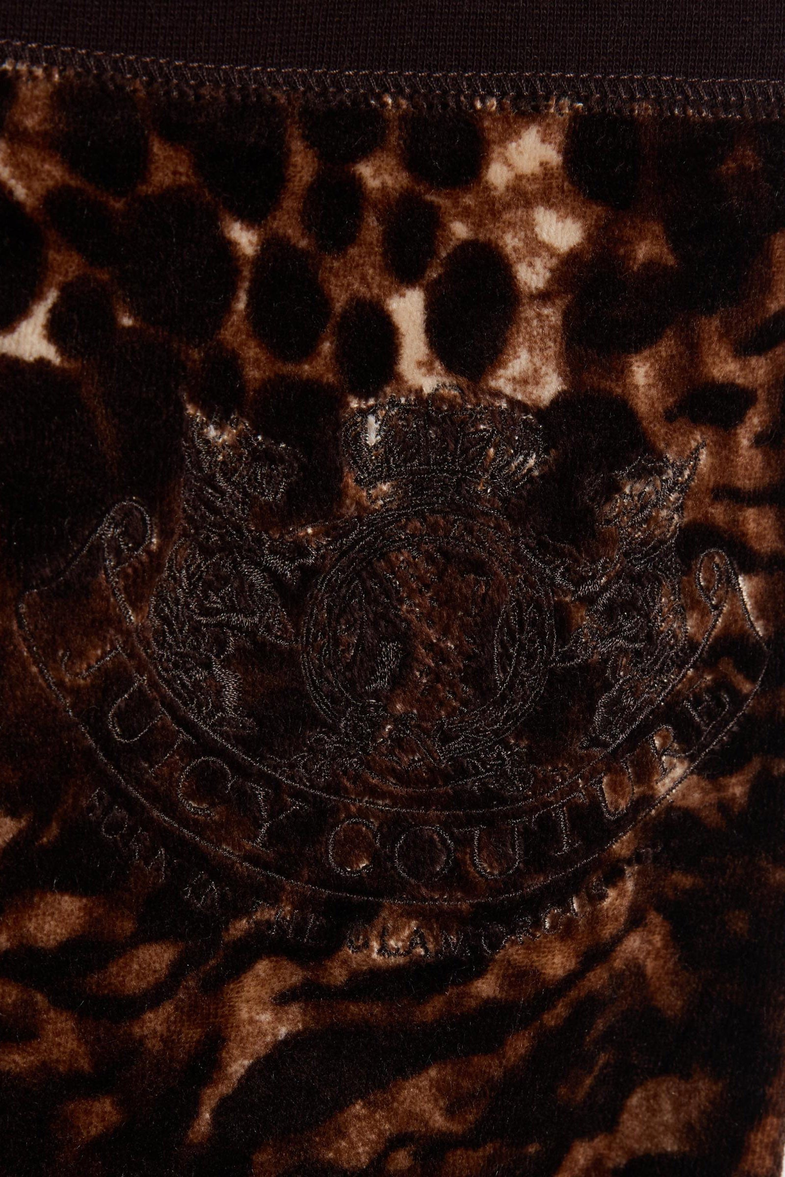 Samt Flare-Hose - Leo
