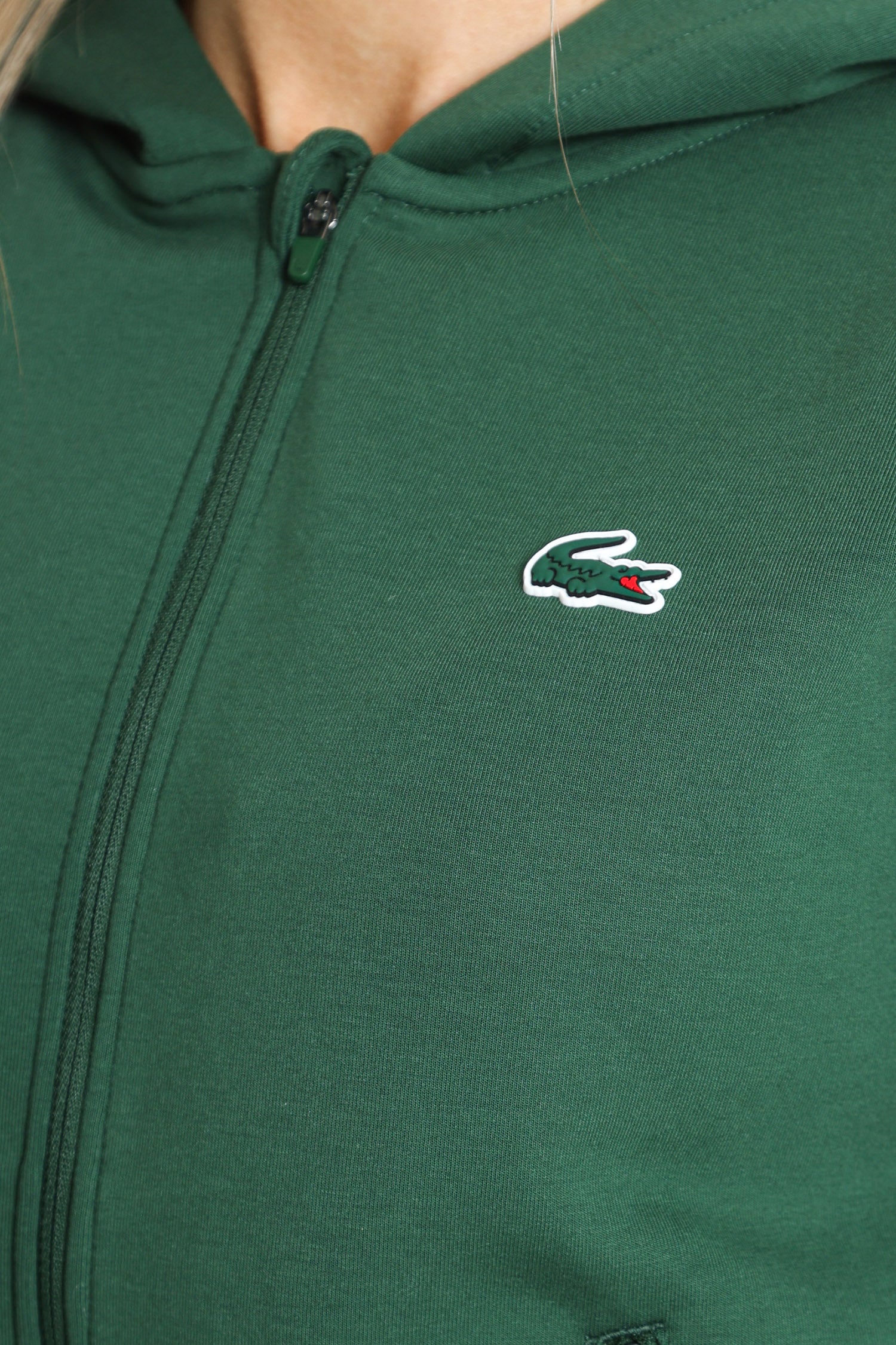 Kapuzensweatjacke - Green