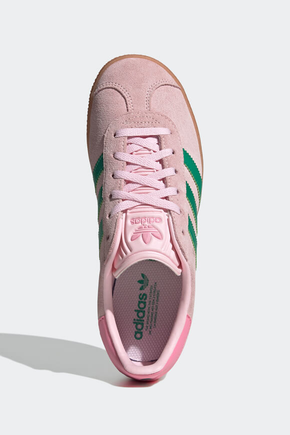 Gazelle sneakers - Clear Pink + Court Green