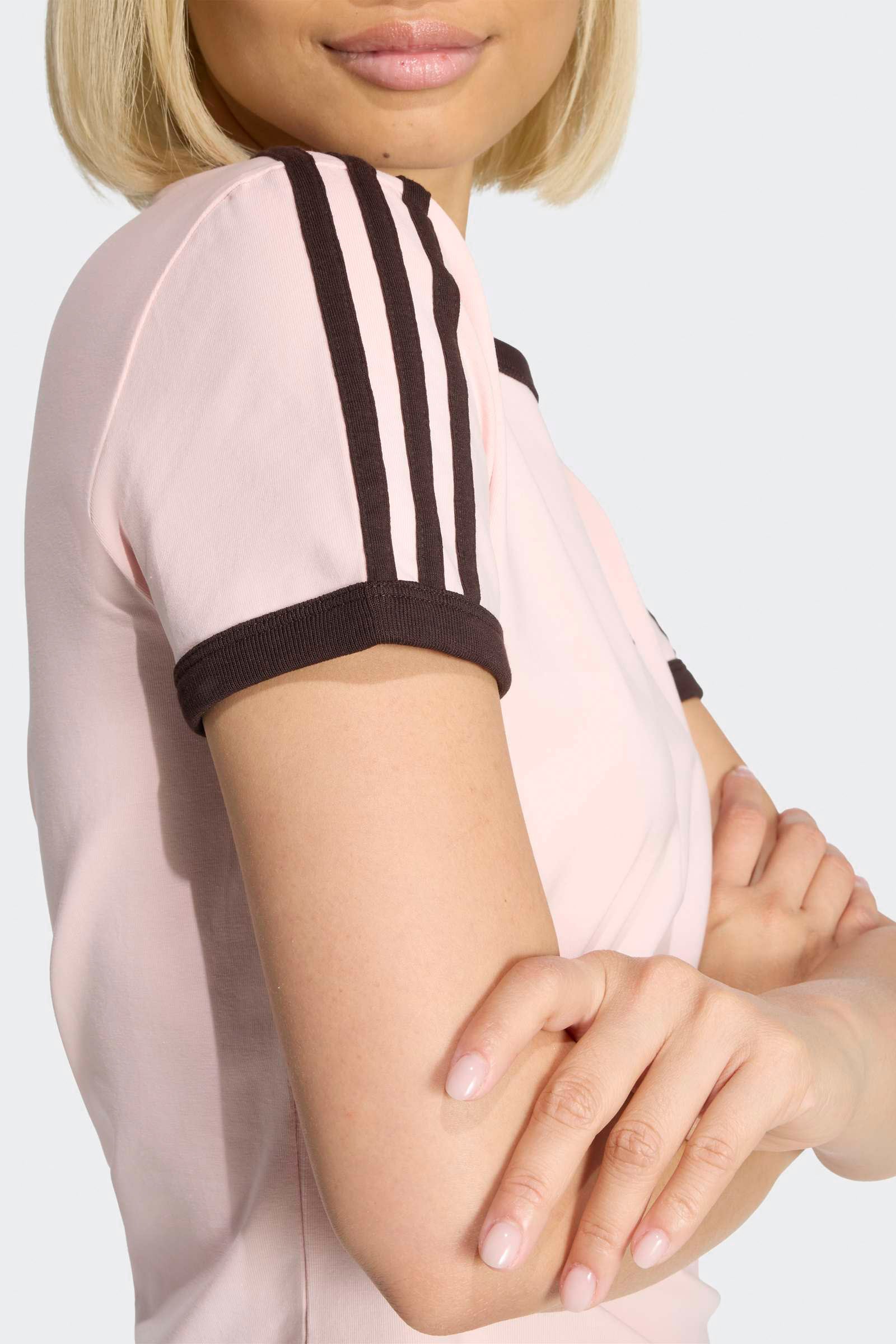 T-Shirt - Sandy Pink + Aurora Coffee