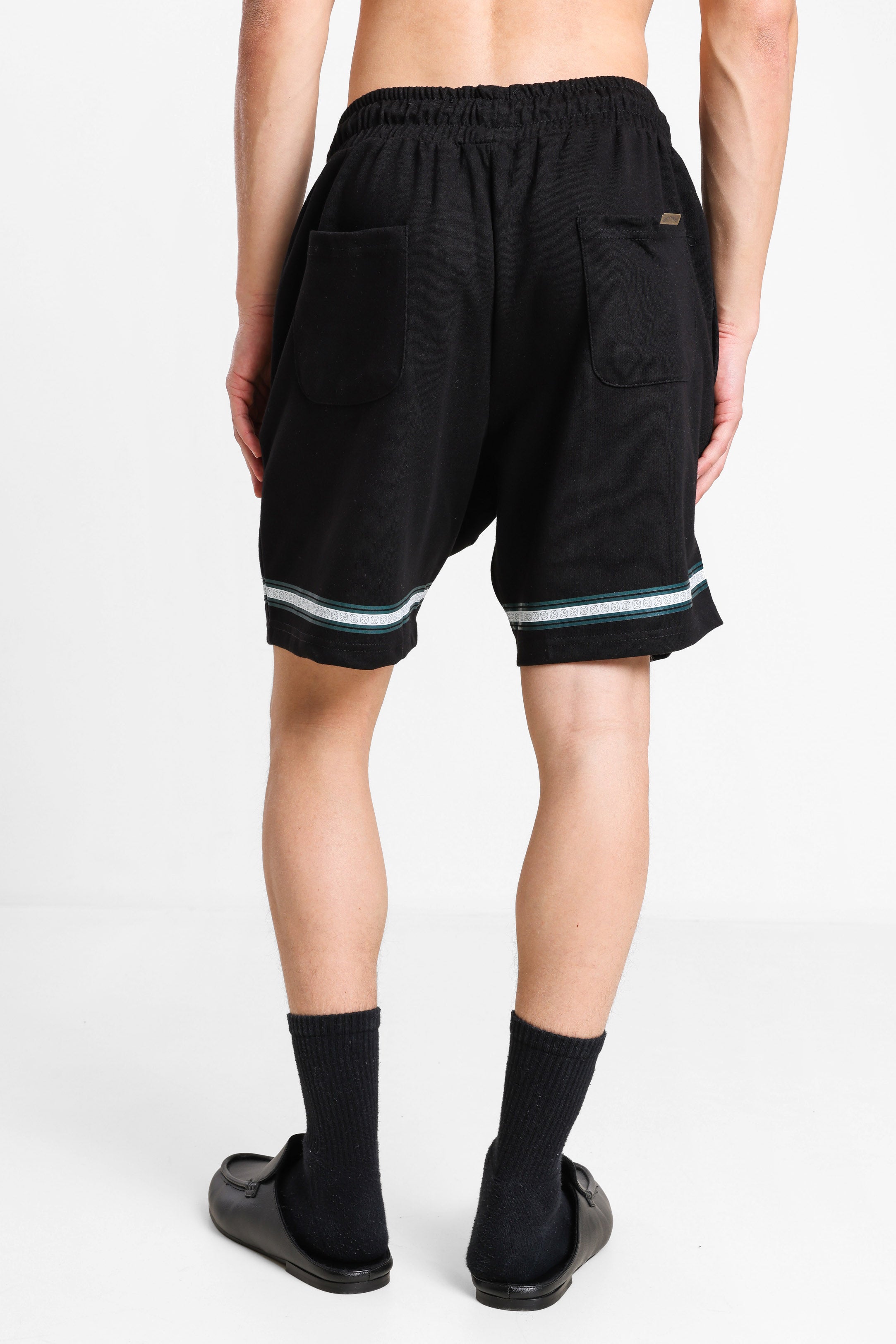 Pantaloncini Loreza in felpa - Black