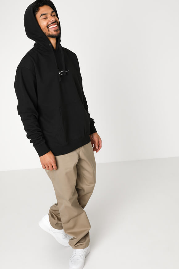 Kapuzensweatshirt - Schwarz