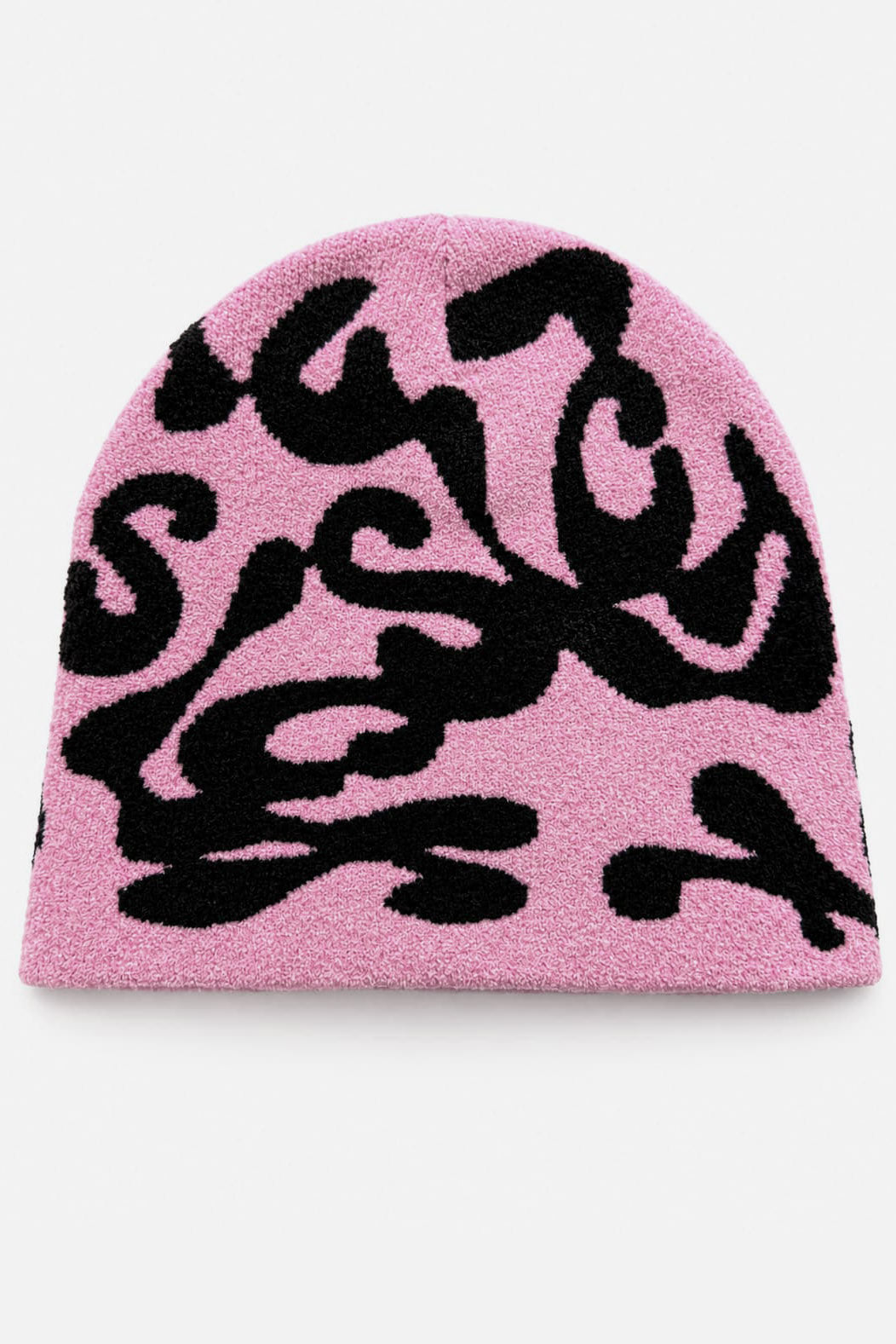 Beanie - Pink + Schwarz