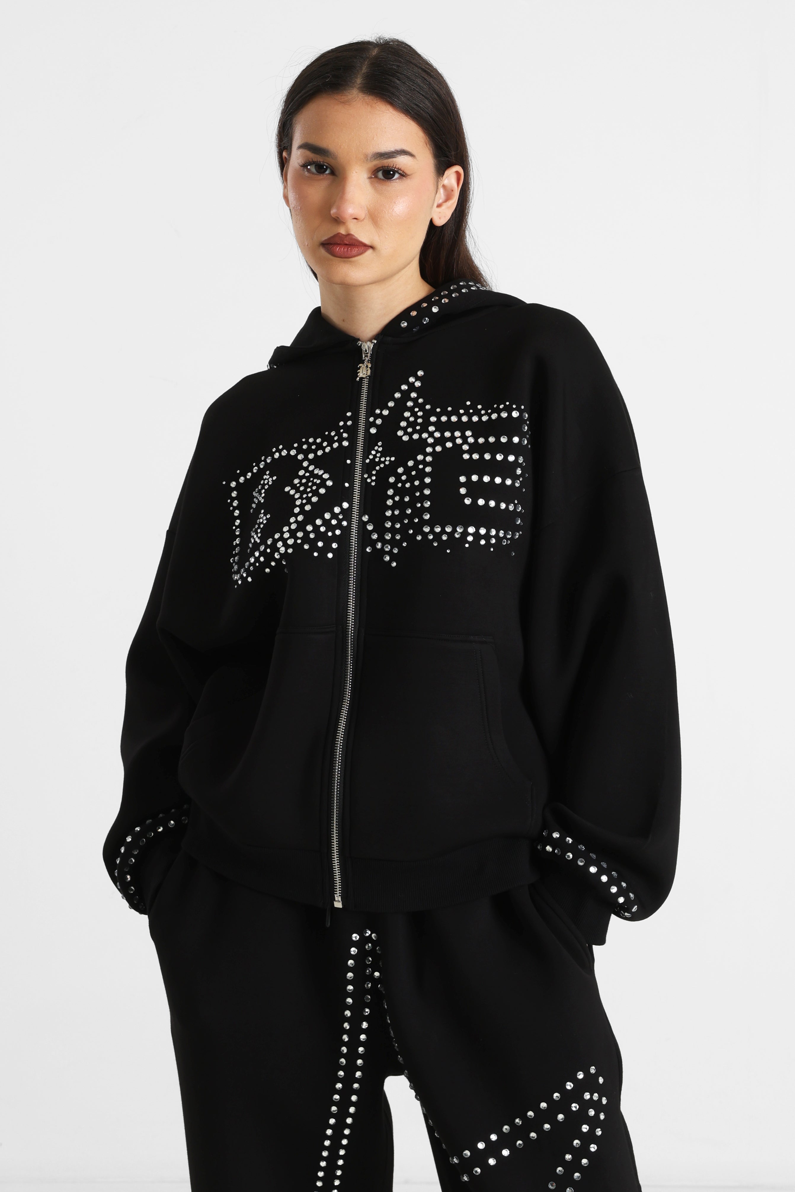 Tracksuit jacket - Black