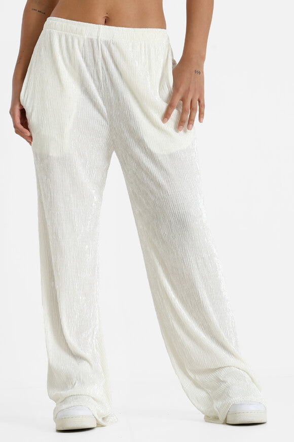 Velvet trousers - Offwhite