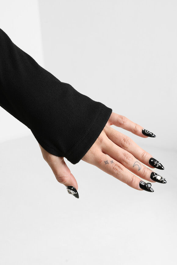 Kapuzenshirt - Schwarz