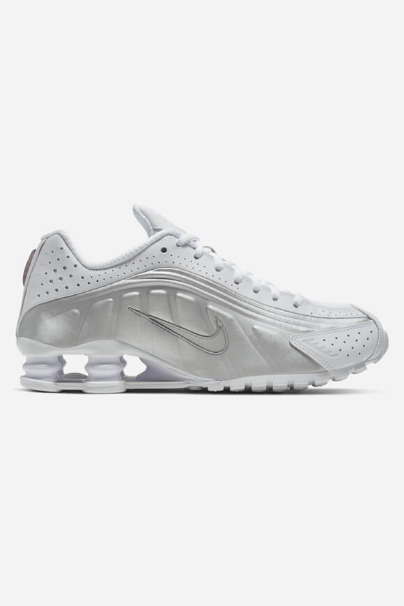 Sneakers Shox R4 - White + Metallic Silver