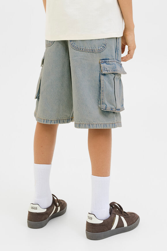 Pantaloncini in denim JJIALEX - denim blu