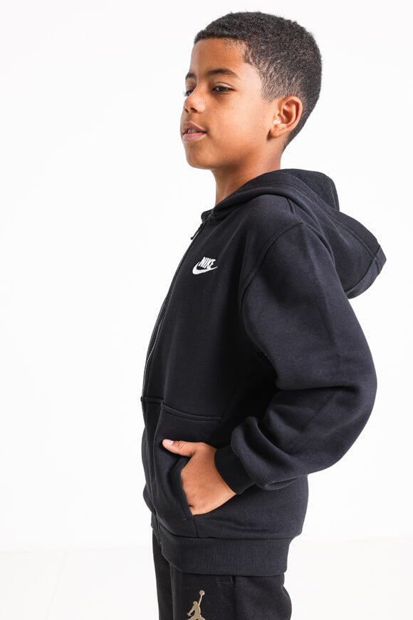 Sportswear Club Fleece sweat zippé à capuchon - Black