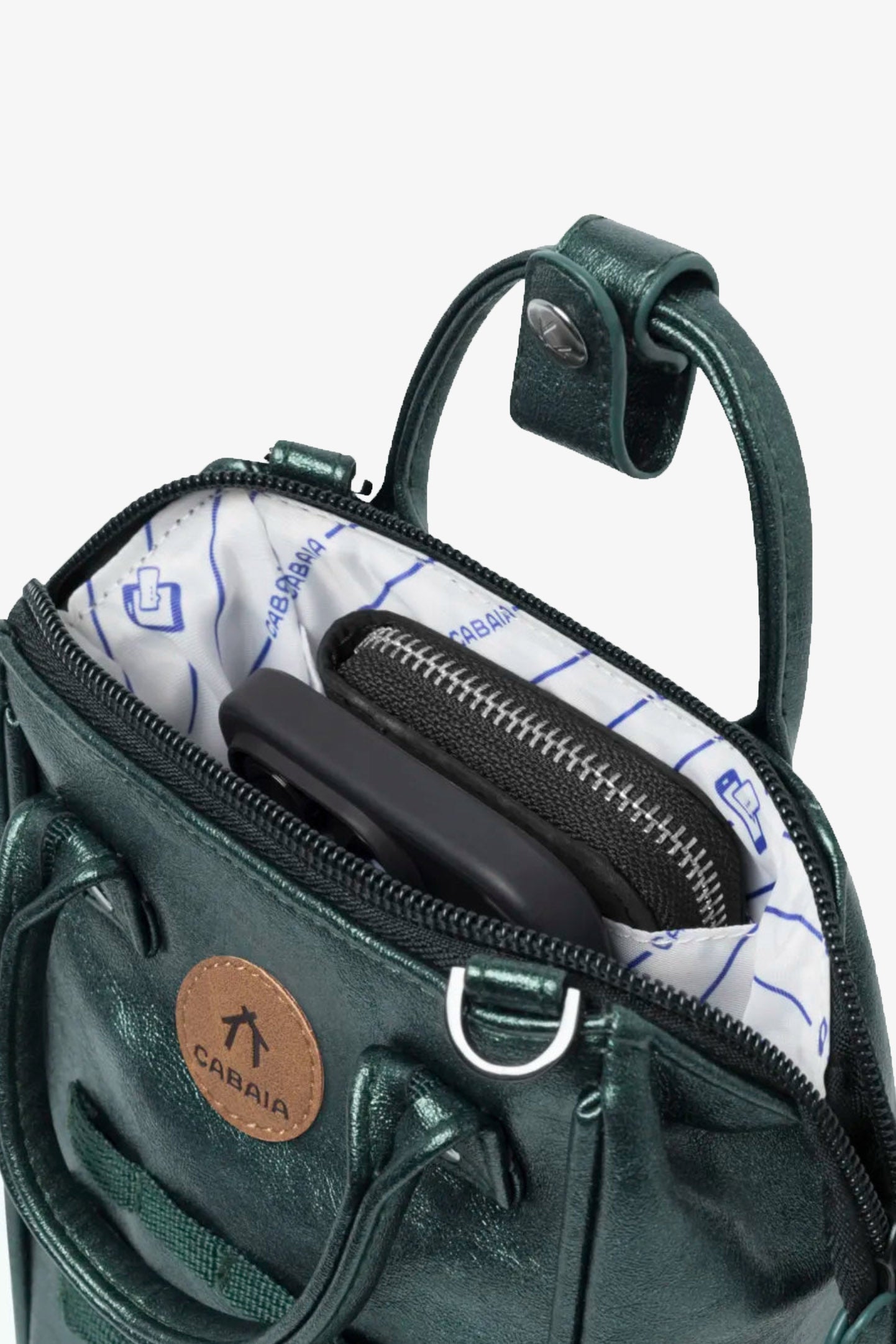 Lucerne Sac à main / sac à bandoulière - Dark Green