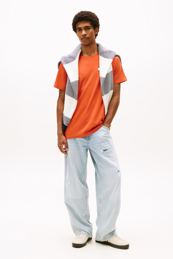 Essential Flag t-shirt - Voyager Orange