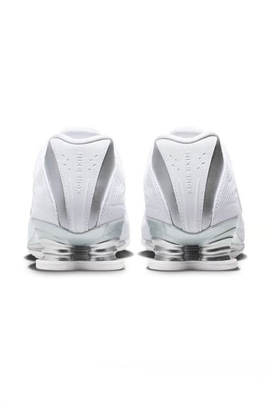 Shox Z Sneaker - White + Metallic Silver