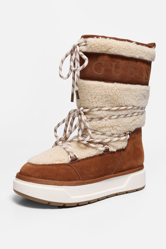 Undelo Plateau Winterstiefel - Ivory