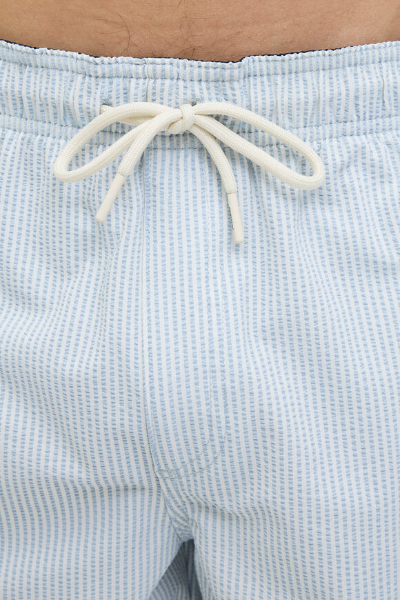 JPSTMAUI Seersucker short de bain - Cashmere Blue