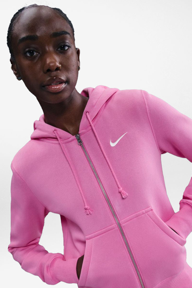 Phoenix Fleece Kapuzensweatjacke - Playful Pink