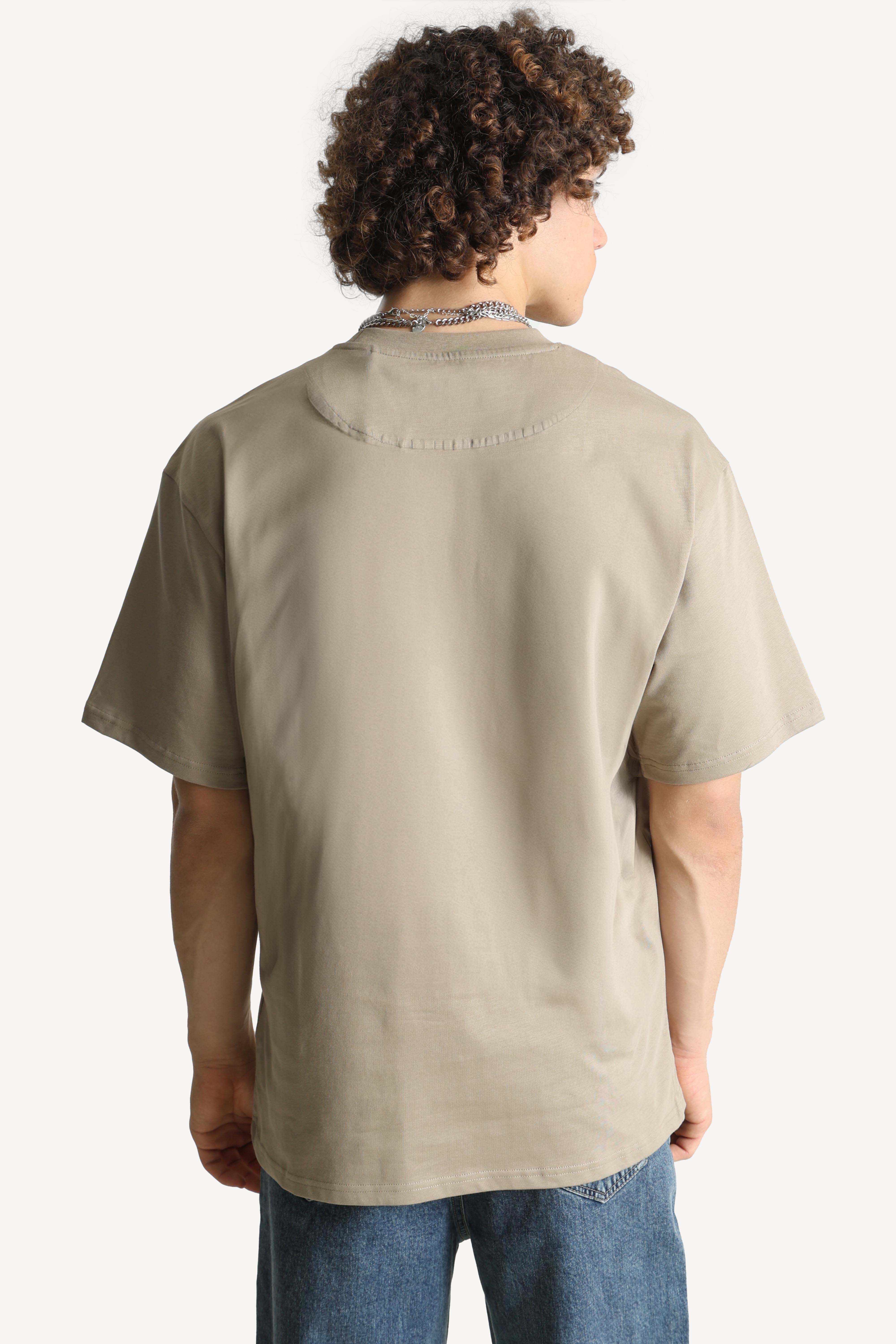 Oversize T-Shirt - Taupe