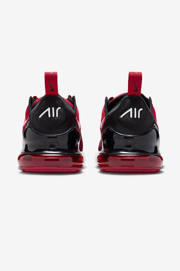 Air Max 270 Kids Sneaker - Gym Red + White + Black