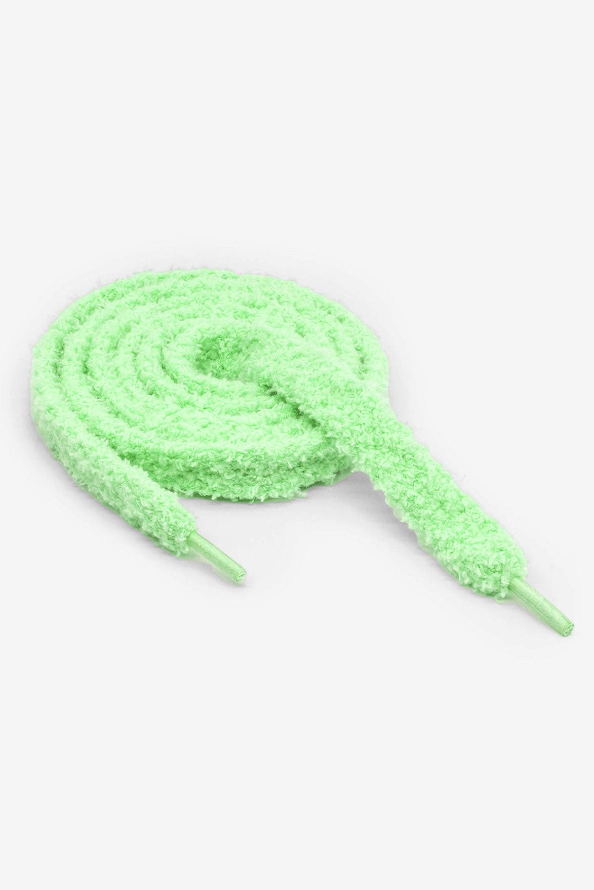 Lacets 150 cm en peluche - Light Green